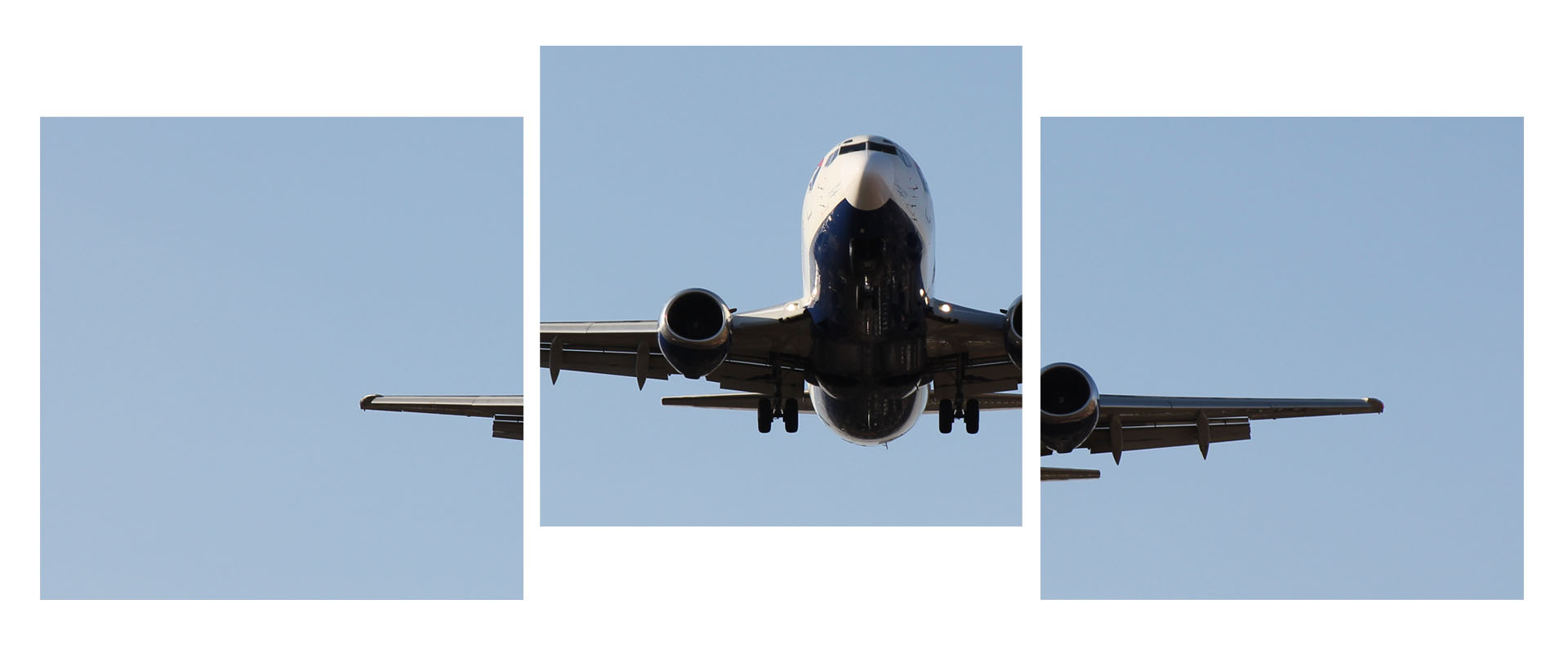PLANE SQUARE CUT BANNER